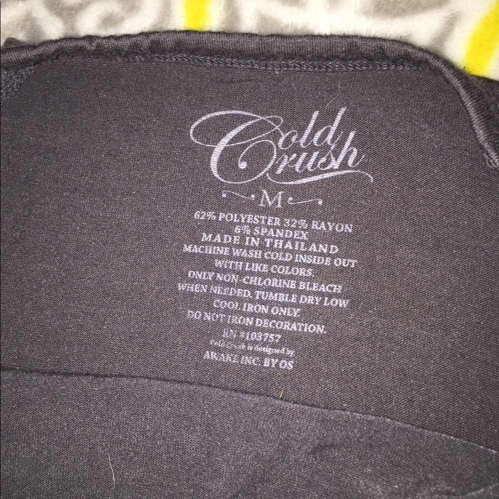 Gold rush halter tank top